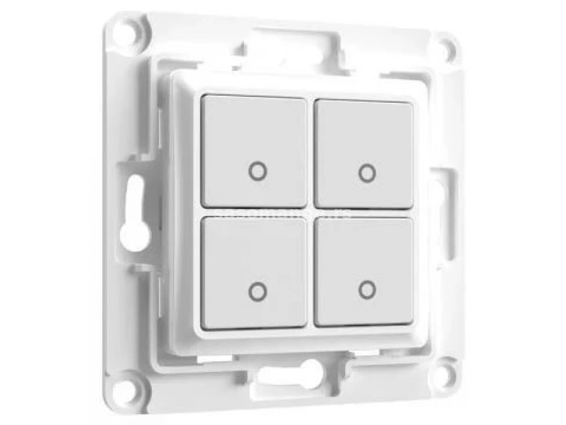 SHELLY Wall Switch 4 mural switch 4 gombos white