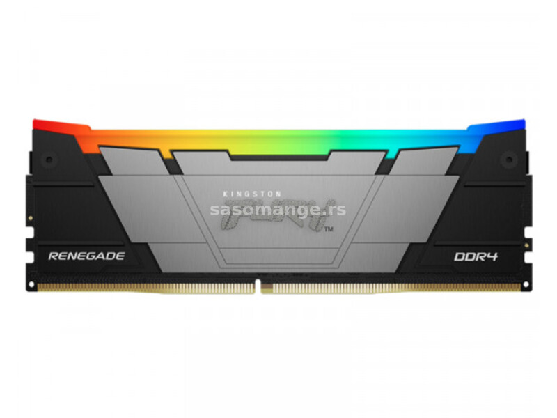 KINGSTON DIMM DDR4 16GB 3200MTs KF432C16RB12A16 Fury Renegade RGB Black XMP