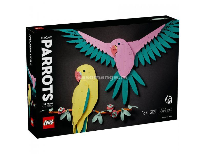 LEGO Kolekcija faune Makao papagaji