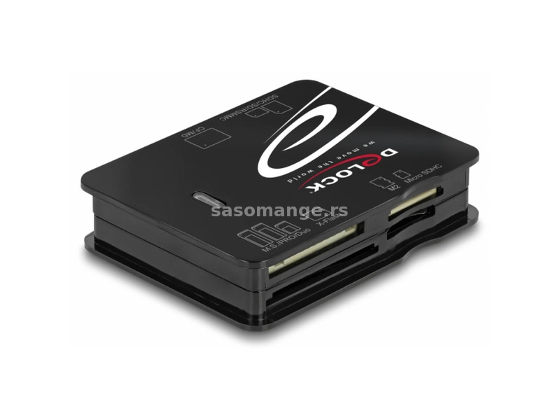 DELOCK 91007 USB 2.0 card reader CF / SD / Micro SD / MS / xD / M2 memŠakyčoz