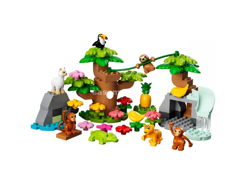 LEGO Duplo Dél-Amerika vadállatai 10973