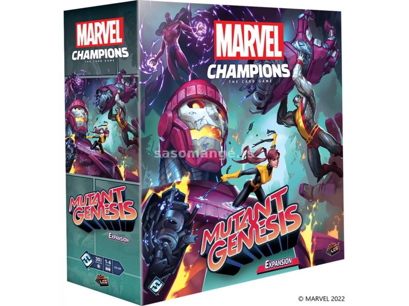 FANTASY FLIGHT GAMES Marvel Champions: The Card Game - Mutant Genesis board game accessory