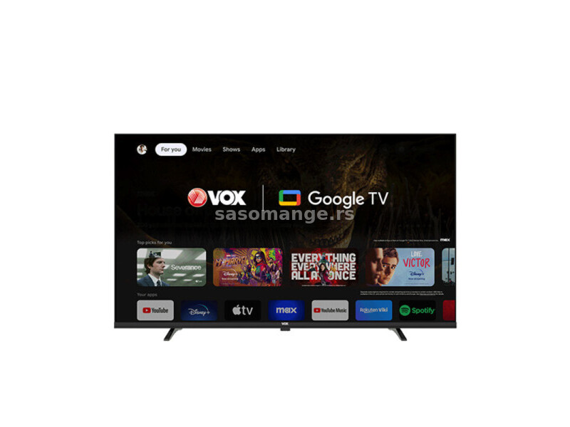 Televizor Vox 40GOF080B Smart, LED, Full HD, 40"(102cm), DVB-T2-C-S2