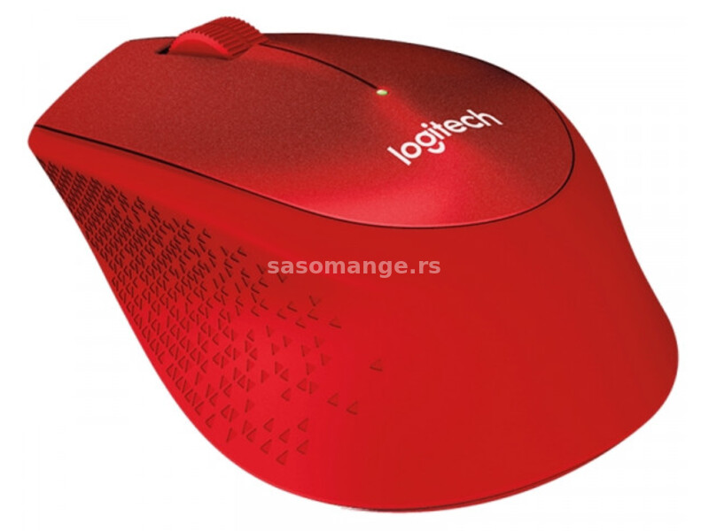 LOGITECH M330 Silent Plus Wireless crveni miš