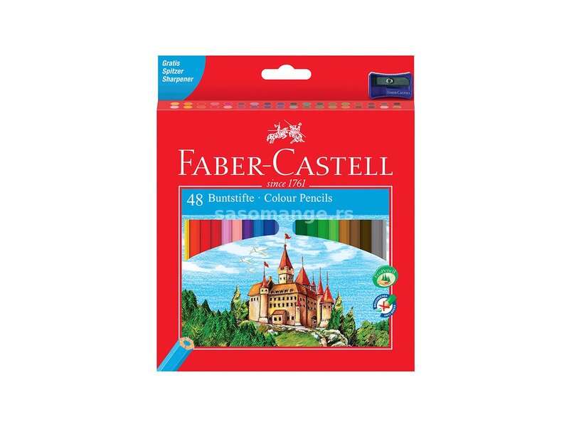 Drvene bojice Faber Castell VITEZ 1/48 120148