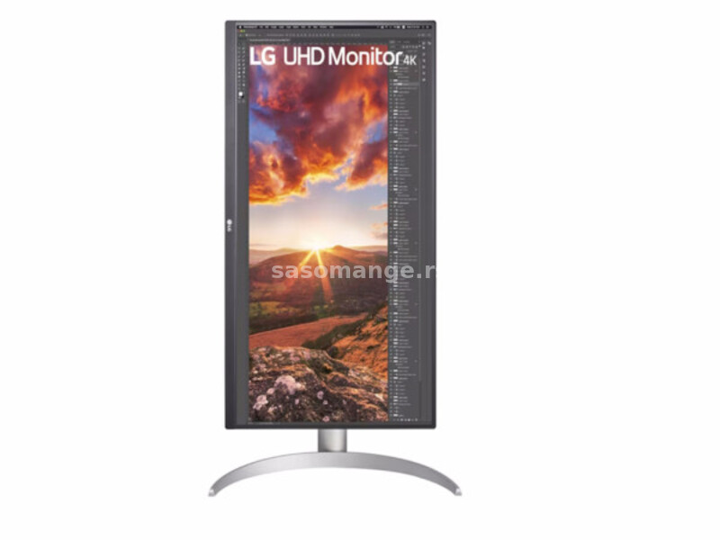 Monitor LG 27UP85NP-W 27"IPS3840x216060Hz5ms GtGHDMIx2,DP,USBFreesyncpivot,visinasrebrna' ( '27UP...