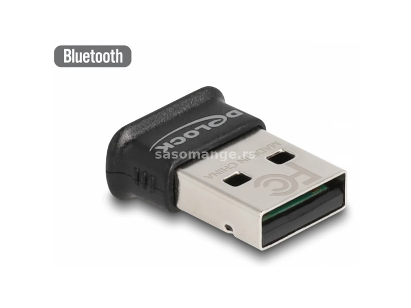 DELOCK 61024 USB Bluetooth 5.0 adapter class 1 mikrokialak!ssal