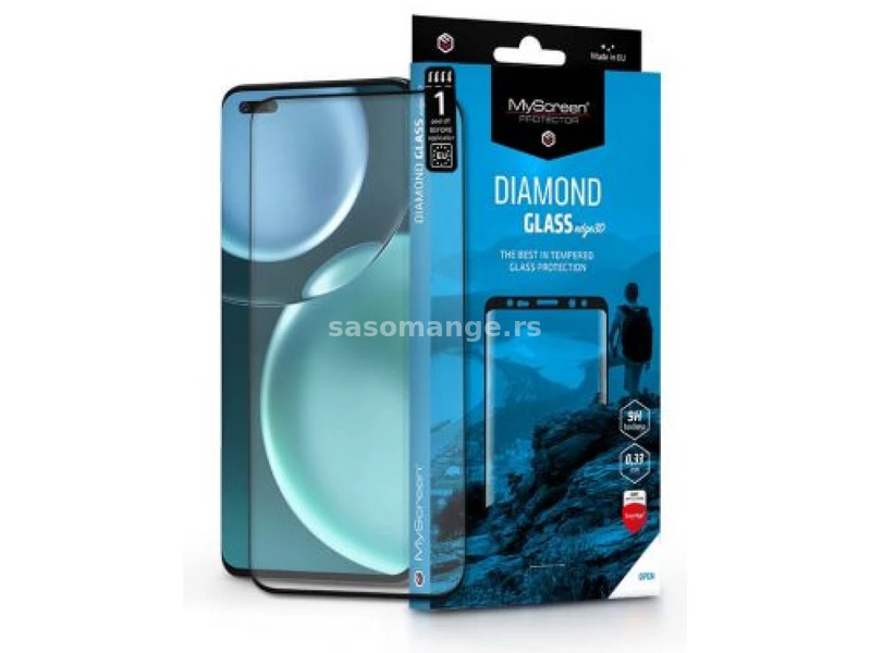 MYSCREEN Diamond Glass Edge3D screen protector Honor Magic 4/Magic 4 Pro/Magic 4 Ultimate black
