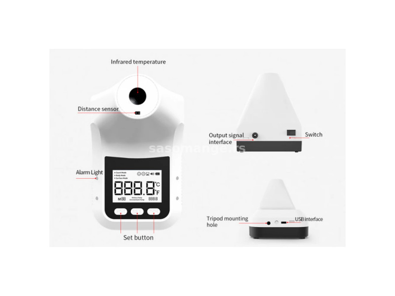 K3Pro Thermometer thermometer + stand