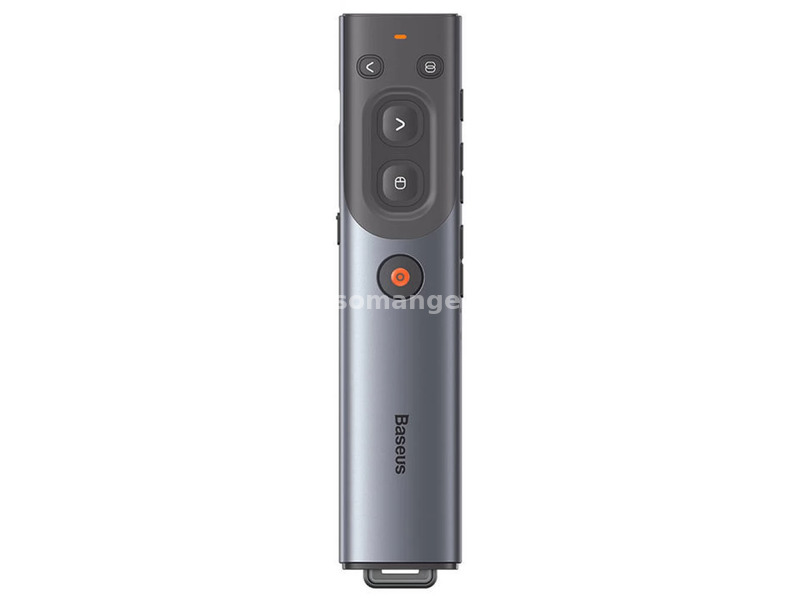 BASEUS WKCD020013 Orange Dot multifunctional remote prezentációkhoz / laser pointer / rechargeabl...