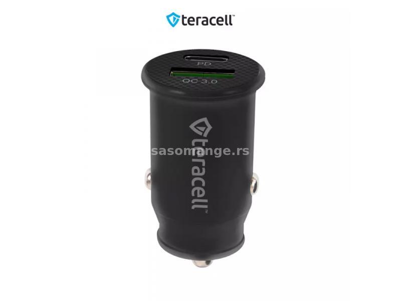 TERACELL Evolution TC-10 20W dual auto punjač sa USB C kablom