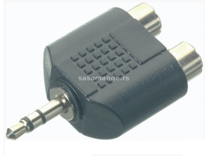 Adapter Audio 2.5/2cin M/F Vivanco