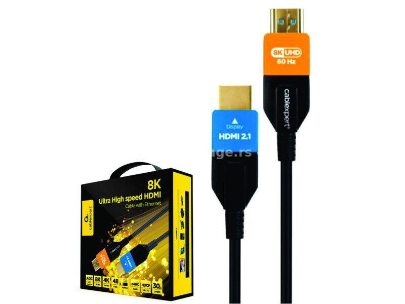 CC-HDMI8K-AOC-30M Gembird Active Optical (AOC) ULTRA High speed HDMI 2.1 8K UHD with Ethernet 30m