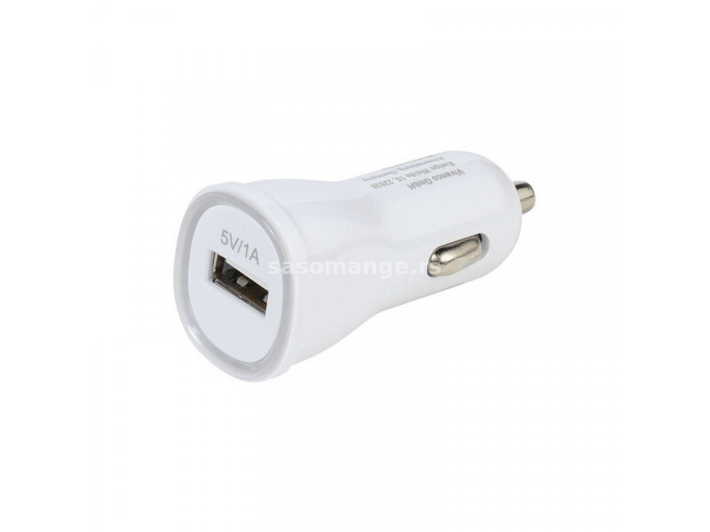 Vivanco Adapter punjač USB za kola, beli