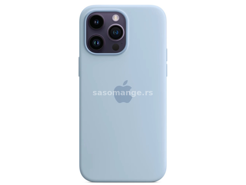 APPLE MagSafe rögzítésű silicone case iPhone 14 Pro Max égboltkék