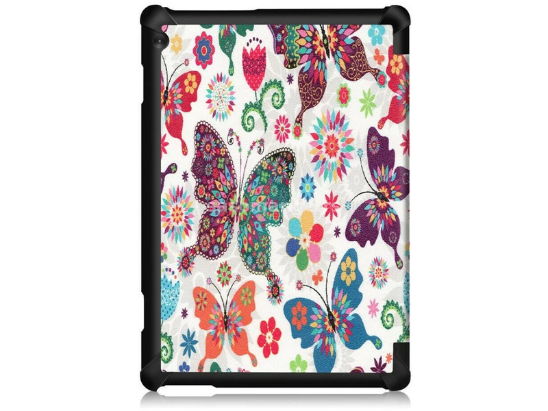 ZONE Smart Case mappa case Apple iPad Pro 12.9 (2020) colored large butterfly pattern