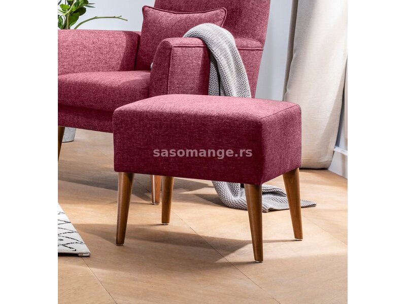 Atelier del Sofa Tabure Zeni Claret Red