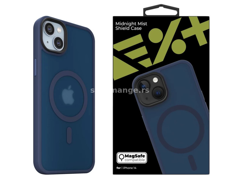 NEXT ONE Mists Shield Case MagSafe case iPhone 14 blue