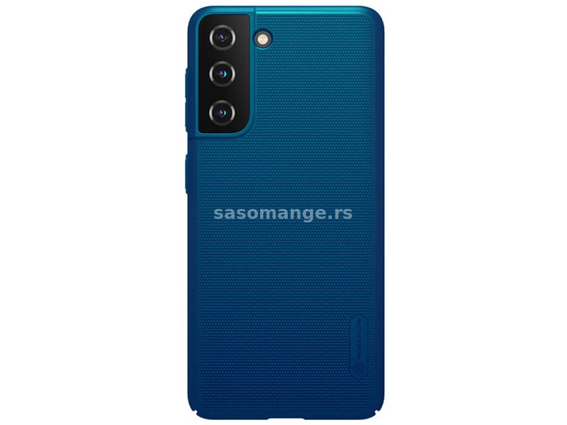 NILLKIN Super Frosted Plastic back panel protection case stand Samsung Galaxy M52 5G teal