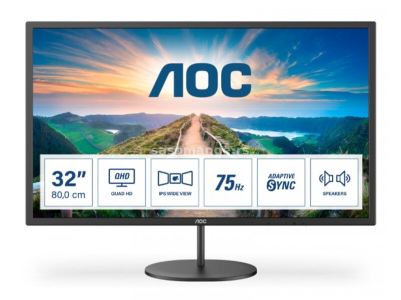 AOC 31.5" Q32V4 IPS LED monitor