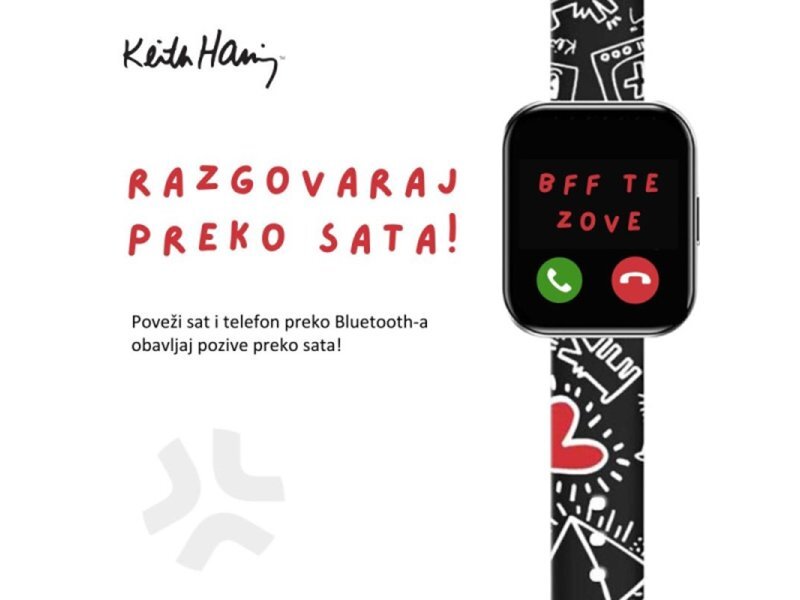 CELLY Pametni sat KEITH HARING