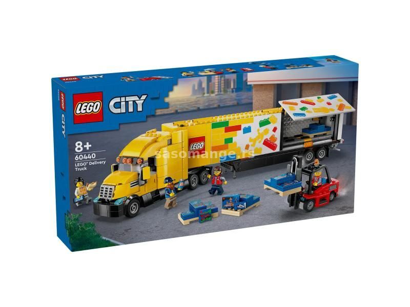 LEGO 60440 Žuti kamion za dostavu