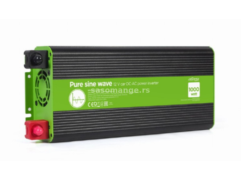 Pretvarač napona Energenie EG-PWC-PS1000-01 12V-220V 1000W/USB/auto priključak