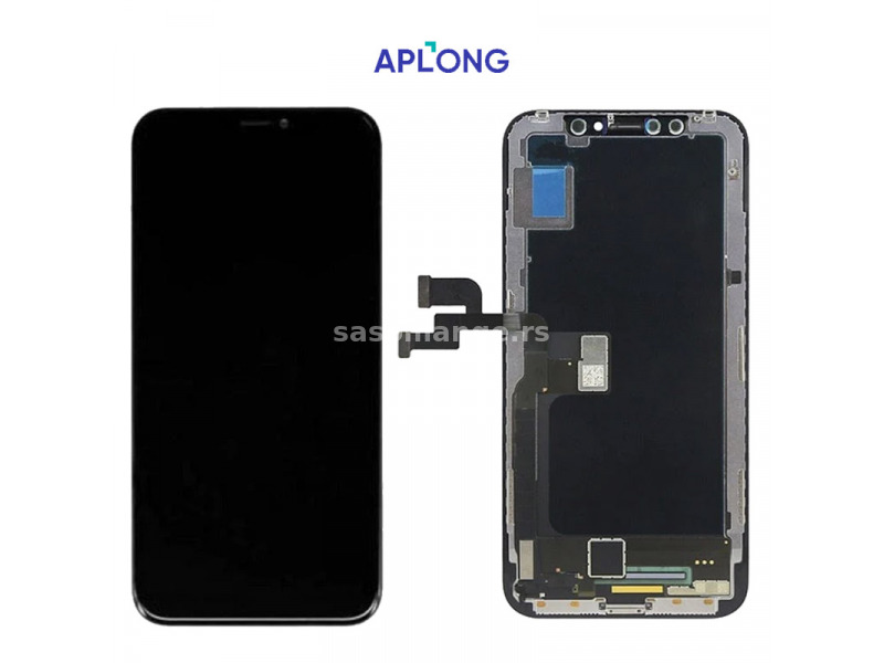 LCD za Iphone X+touch screen crni APLONG (FOG)(NE PRIKAZUJE GRESKU)