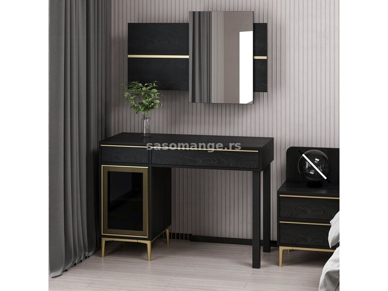 HANAH HOME Sto za šminkanje Elevate Black