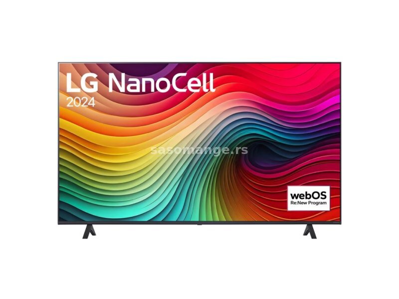 LG 75NANO82T3B 4K HDR Smart NanoCell TV 2024