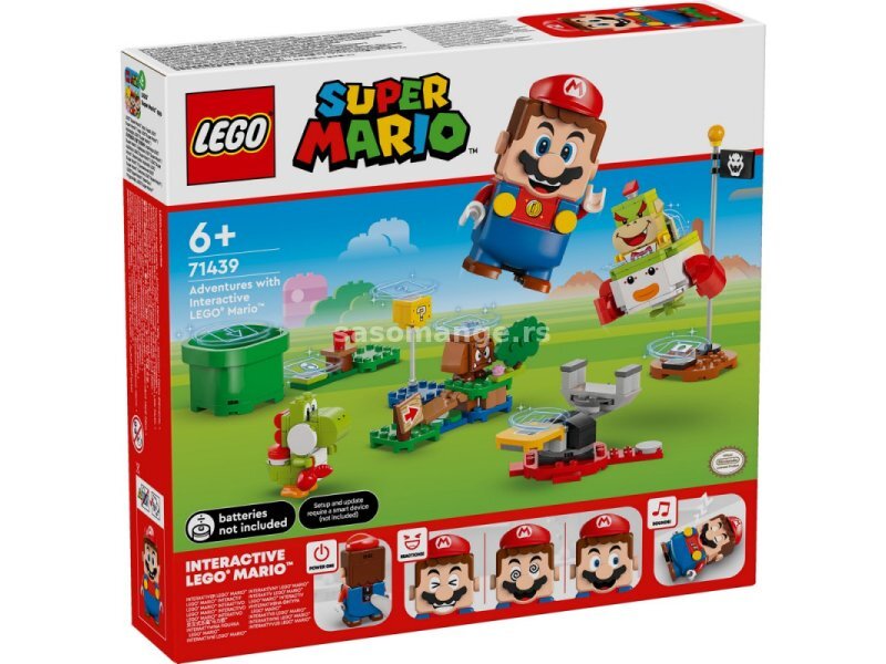 LEGO SUPER MARIO ADVENTURES WITH INTERACTIVE LEGOMARIO