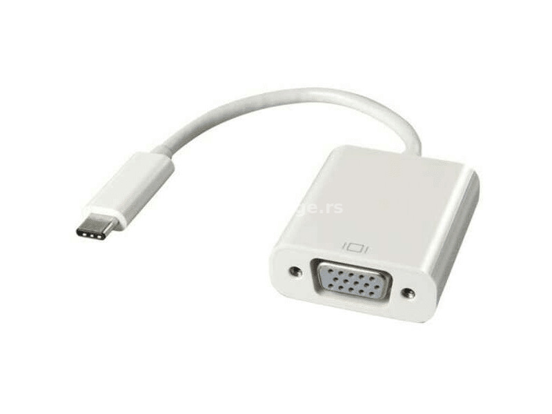 Adapter Stars Solutions Type c na VGA beli M/F