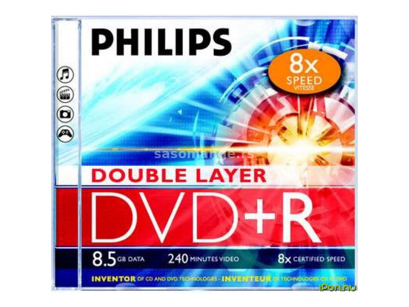 PHILIPS DVD+R DL 8x