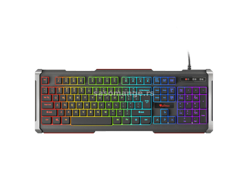 Tastatura USB Natec NKG-0993 GENESIS RHOD 400 US RGB