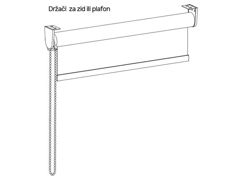 Roletna Morgan 80x170cm prljavo bela