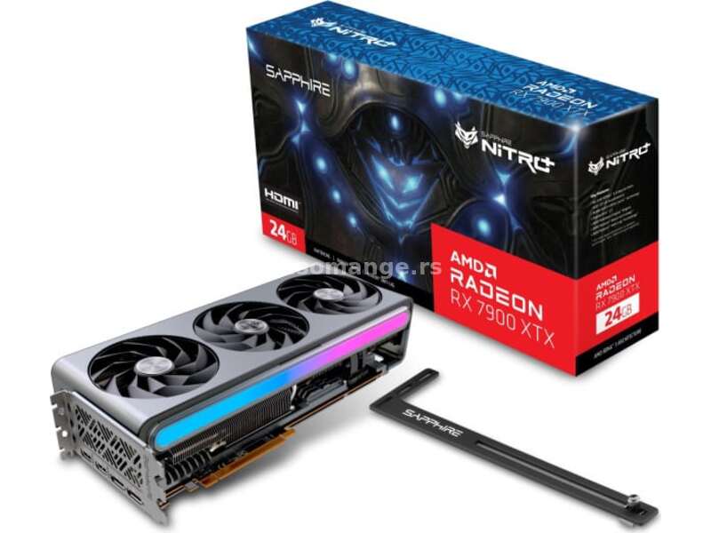 SVGA Sapphire Radeon RX 7900 XTX VAPOR-X OC 24GB GDDR6, 11322-01-40G