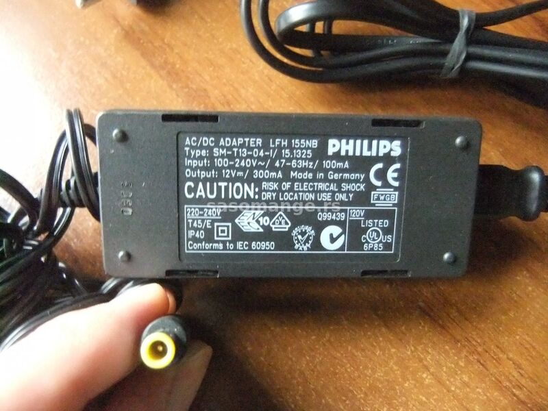 Philips adapter 12V 300mA ORIGINAL + GARANCIJA!