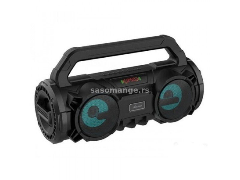 Xwave BT zvučnik DJ 111 20W(2x10W) FM radio/MicroSD/USB/AUX/Mikrofon/LED colorful