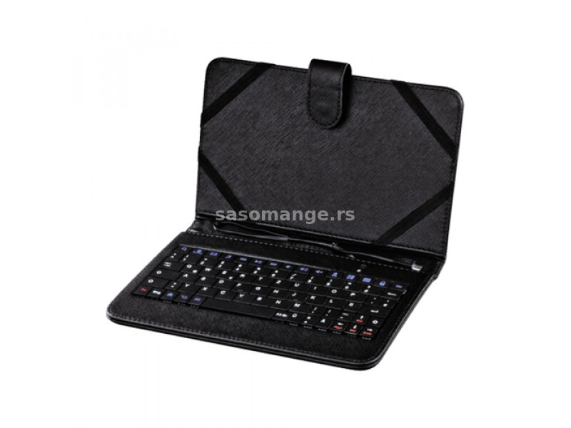 HAMA tastatura za tablet + univerzalna futrola 7" CRNA