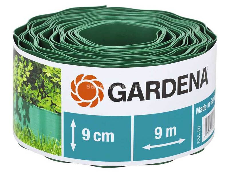 Gardena ograda za travnjak, 9cm x 9m, GA 00536-20