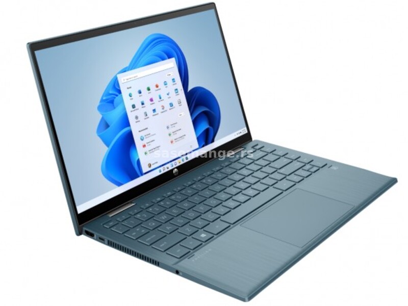 Laptop HP Pavilion x360 14-dy0034nm Win 11 Home14"FHD AG IPS 250i3-1125G48GB256GBzeleno plava' ( ...