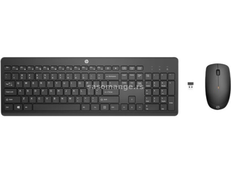 HP ACC Keyboard &amp; Mouse 235 WL, 1Y4D0AA#BED
