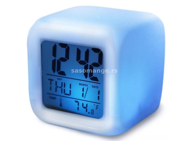 Raznobojni alarm-sat