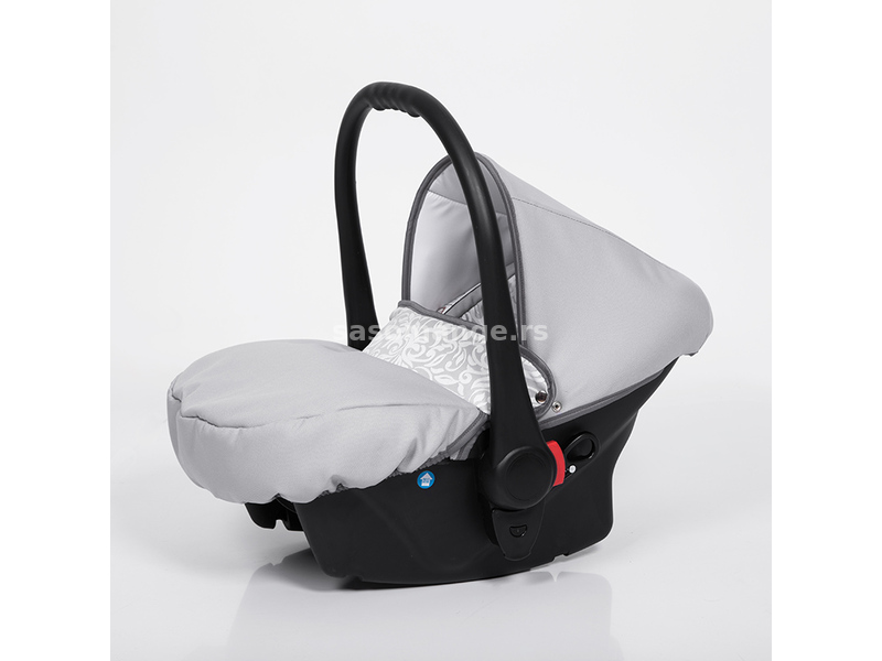 Kunert MILA kolica za bebe set 2u1 Beli ram - 03