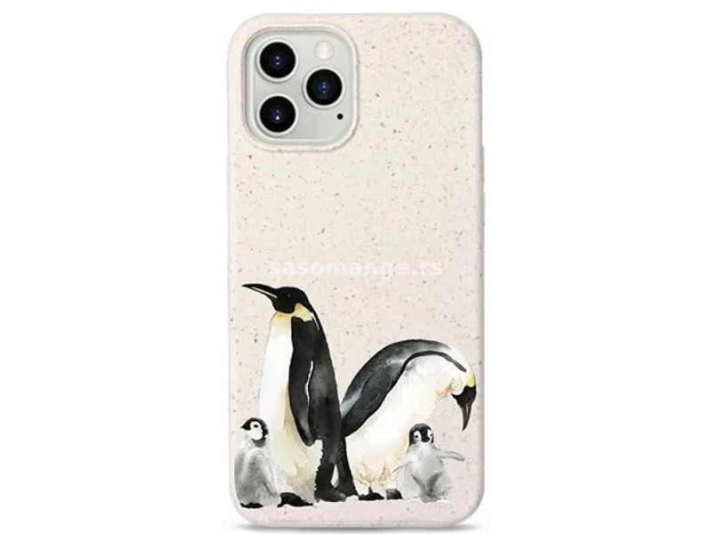 Biol^ailag lebomlC(one case iPhone 13 white - pingvinek