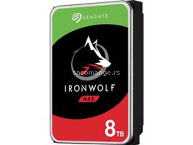 8TB 3.5 inča SATA III 256MB ST8000VN004 IronWolf hard disk