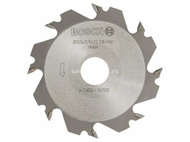 BOSCH Pločasto glodalo 3608641013/ 8/ 22 mm/ 4 mm