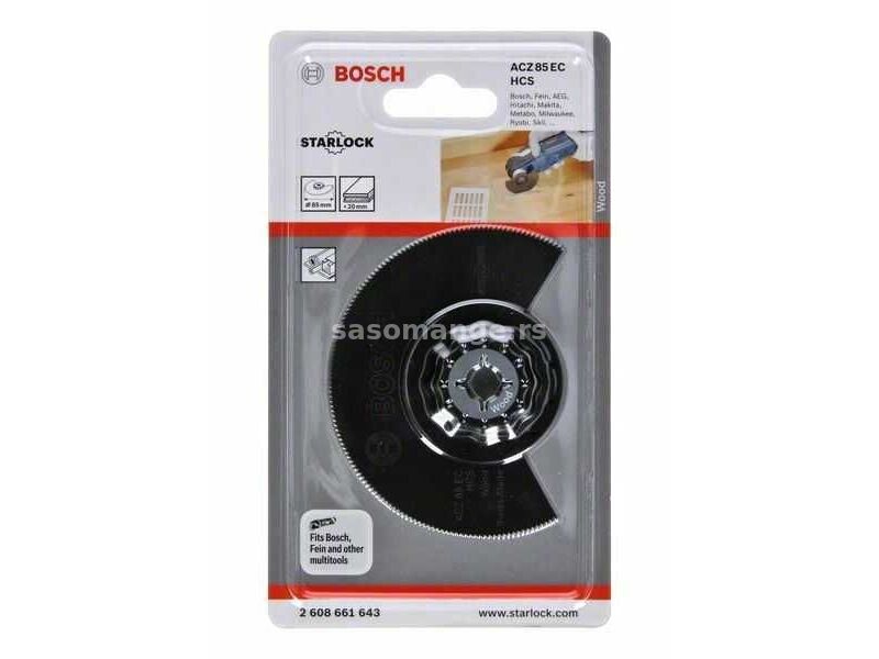 BOSCH HCS segmentni list testere ACZ 85 EC Wood 2608661643/ 85 mm