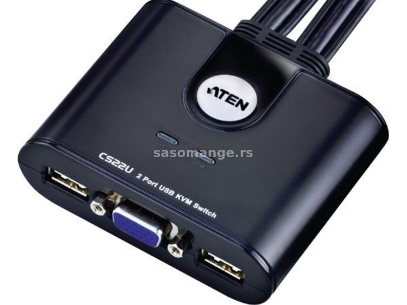 CS22U-AT * ATEN 2-port USB KVM switch sa kablovima (2899)