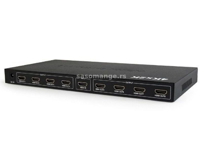 DSP-8PH4-03 Gembird HDMI spliter aktivni, 1 na 8 port-a